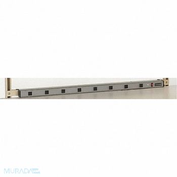 PRO-LINE Power Strip 72 W x 2 D x 2 in H Beige, 4UJ49