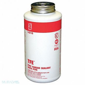 ANTI-SEIZE TECHNOLOGY Pipe Thread Sealant 19.2 fl oz Off-White, 4UJ90