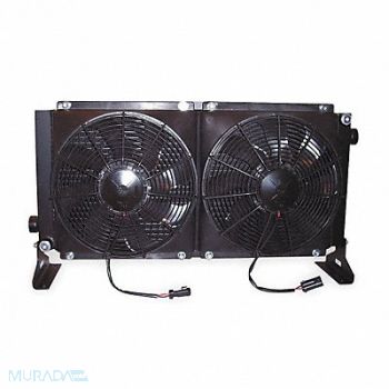 COOL-LINE Forced Air Oil Cooler 12VDC 4 to 50 gpm, 4UJG1