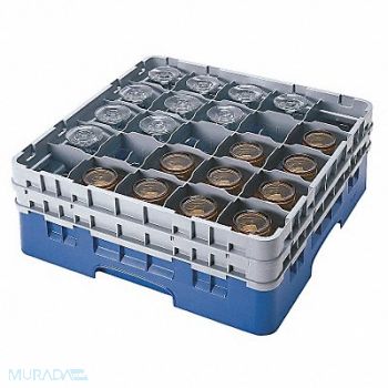 CAMBRO Glass Rack Max H 8 1/2 In PK2, 4UJJ8