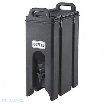CAMBRO Beverage Container 16 1/2x 9x 24 Black, 4UJL7