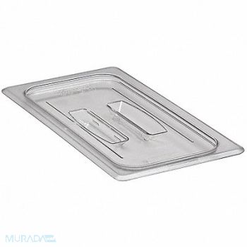 CAMBRO Food Pan Lid Third Size Clear PK6, 4UJW3