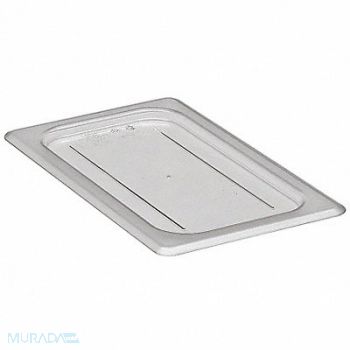 CAMBRO Food Pan Lid Fourth Size Clear PK6, 4UJW4