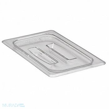 CAMBRO Food Pan Lid Fourth Size Clear PK6, 4UJW5