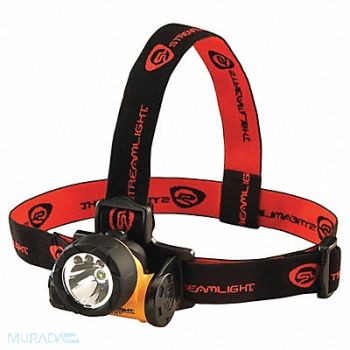 STREAMLIGHT Headlamp ABS Thermoplastic Yellow 80lm, 4VA82