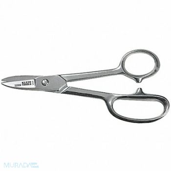 KLEIN TOOLS Shop Shears Straight 7 in L, 4VAP2