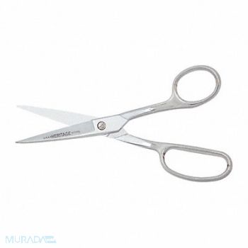 HERITAGE Carpet/Heavy Fabric Carpet Shears Offset, 4VAV1