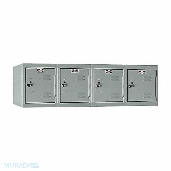 HALLOWELL G3806 Lckr 1x4Lckr Drk Gry 14.75 x48 x18 Assm, 4VEW9