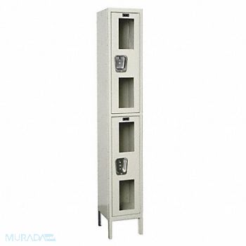 HALLOWELL Lckr 2x1Lckr Tan 78 x12 x18 UnAssm, 4VEY3