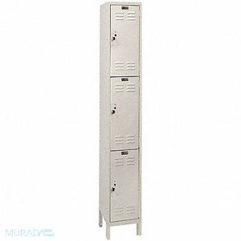 GRAINGER APPROVED Lckr 3x1Lckr Tan 78 x12 x12 UnAssm, 4VFE5