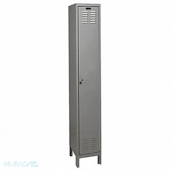 GRAINGER APPROVED Wrdrb Lckr 1x1Lckr Gray 78 x12 x12 Assm, 4VFK2