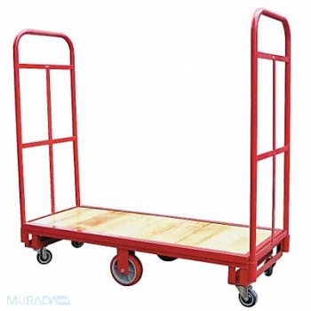 DAYTON U-Boat Platform Truck 2000 lb 61 in L, 4VMD2