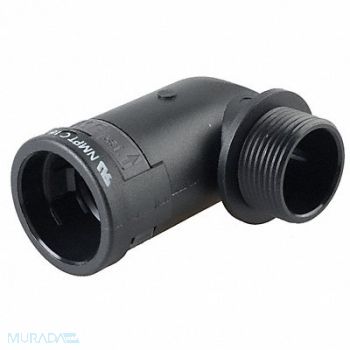 ENERGY CHAIN Elbow 90 Deg 1.670 in Black Polyamides, 4VNE2