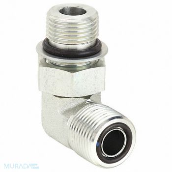 EATON AEROQUIP Hose Adapter 1/4 ORS 1/4 ORB, 4VRR9