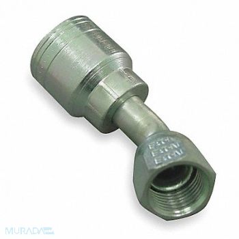 EATON AEROQUIP Crimp Fitting 45 Deg 1 ID 1-5/16 FJIC, 4VUA7