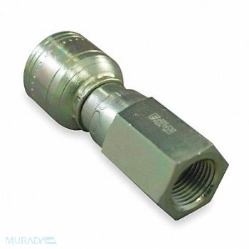 EATON AEROQUIP Crimp Fitting 3/4 I.D. 3/4 F NPTF, 4VUG4