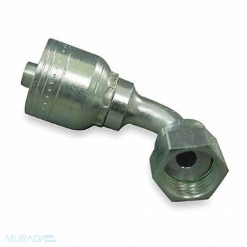 EATON AEROQUIP Crimp Fitting 90 Deg 1 ID 1-7/16 FORS, 402F64