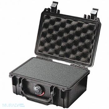 PELICAN Protective Case Black 8-1/8 in.L, 20FZ27