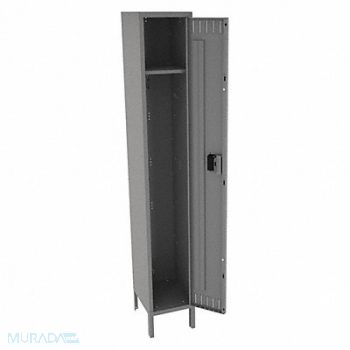 TENNSCO F0410 Lckr 1x1Lckr Gray 78 x12 x15 UnAssm, 4W251