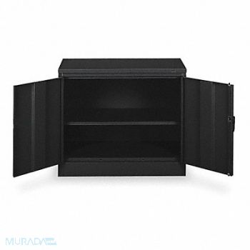 TENNSCO Shelving Cabinet 30 H 36 W Black, 4W297