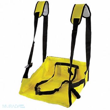 EVAC-CHAIR Rescue Seat 20-1/2 In W 1 In H Yellow, 4WMA3