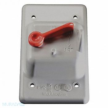 CANTEX Weatherproof Cover PVC Boxes, 4WMF9