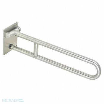 GRAINGER APPROVED Safety Rail/Bar SS Satin 30 in L, 4WMH6