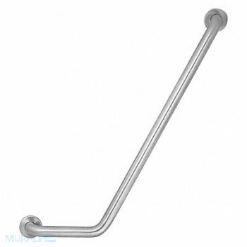 GRAINGER APPROVED Safety Rail/Bar SS Satin 33 in L, 4WMH9