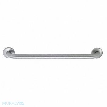 GRAINGER APPROVED Safety Rail/Bar SS Smooth 22 in L, 4WMJ2