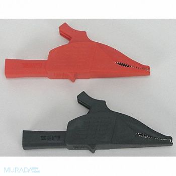 GRAINGER APPROVED Modular Large Alligator Clips Large PR, 4WRC3