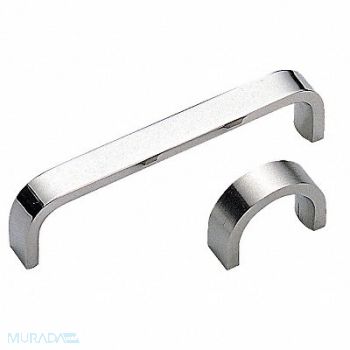 SUGATSUNE Pull Handle Polished 3-11/32 in H, 4WRR3