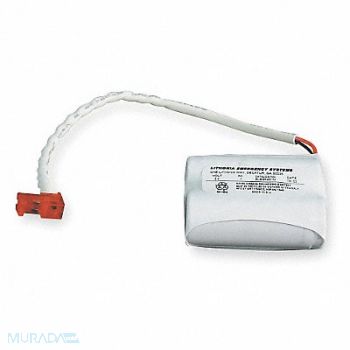 LITHONIA LIGHTING Battery 6V 168hr 4 1/8in Slip On, 4WT21