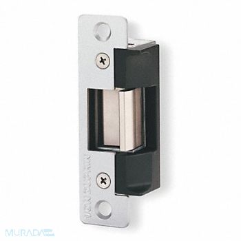 VON DUPRIN Electric Strike 12/24VDC Fail Secure, 4WY66