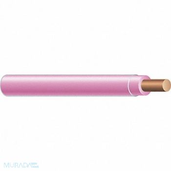 SOUTHWIRE Building Wire 12AWG THHN Sld Pnk 500ft, 4WYW7
