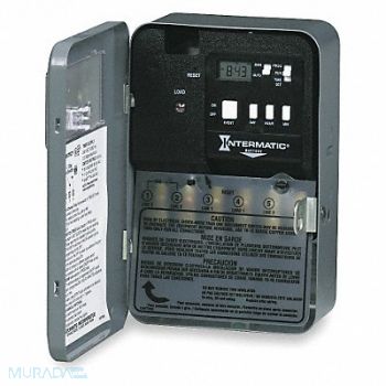 INTERMATIC Electrnic Mech Water Heater Timer DPST, 4WZ08