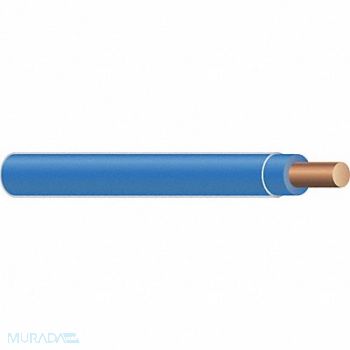 SOUTHWIRE Building Wire 10AWG THHN Sld Blu 2500ft, 4WZA6