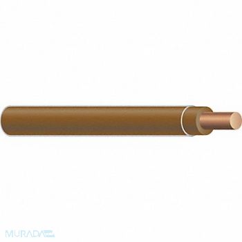 SOUTHWIRE Building Wire 10AWG THHN Sld Brn 2500ft, 4WZA8