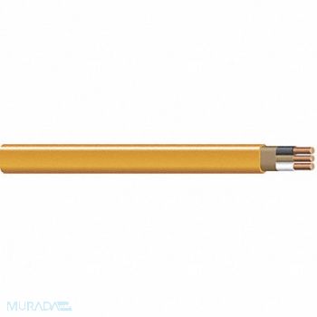 ROMEX Nonmetallic Cbl 2 w/Gnd 10AWG Org 250ft, 4WZT8