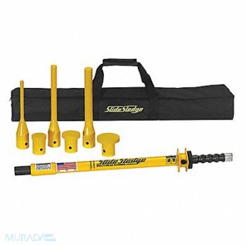 SLIDE SLEDGE Slide Hammer Sledge 9 Lb 30 In W/6 Tips, 4XGN8