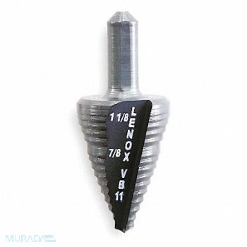 LENOX Step Cone Drill 7/8in to 1.125in HSS, 4XL28