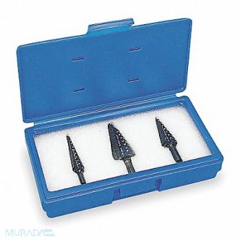 LENOX Step Drill Bit Set HSS 1/8-1 in 3 pc., 4XL29
