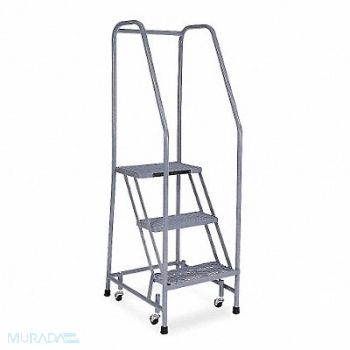 COTTERMAN Rolling Ldr Welded Hndrl Platfm 30In H, 4XM27