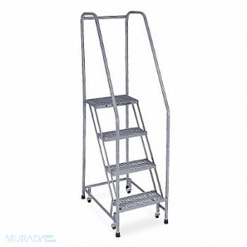 COTTERMAN Rolling Ldr Welded Hndrl Platfm 40In H, 5FYR5