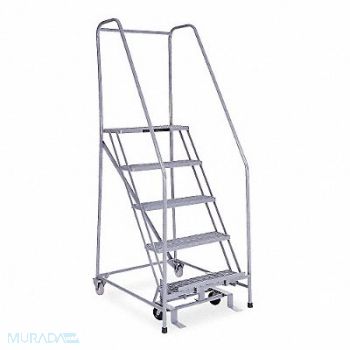 COTTERMAN Rolling Ldr Welded Hndrl Platfm 50In H, 5FYR6
