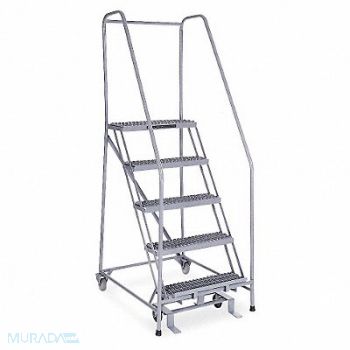 COTTERMAN Rolling Ldr Welded Hndrl Platfm 50In H, 5FYR0
