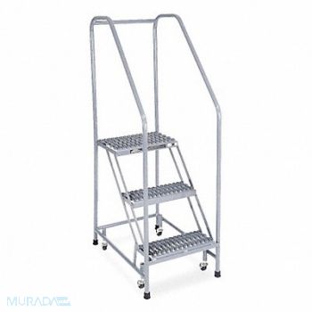 COTTERMAN Rolling Ldr Welded Hndrl Platfm 30In H, 4XM50