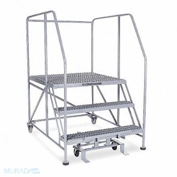 COTTERMAN Rolling Wk Pltfrm Sngle Side Stl 30 In H, 4XM65