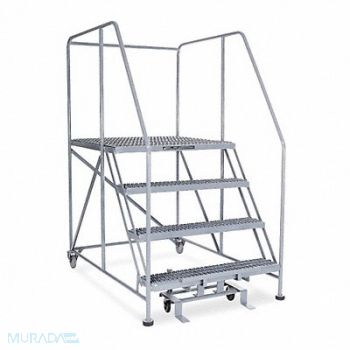 COTTERMAN Rolling Wk Pltfrm Sngle Side Stl 40 In H, 3FMG4