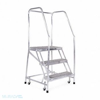 COTTERMAN Rolling Ldr Welded Hndrl Platfm 30In H, 4XM71