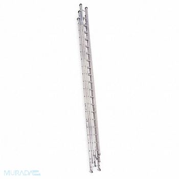 WERNER Extension Ladder Aluminum 60 ft H I, 4XN68